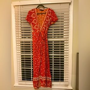 Wrap Maxi Dress